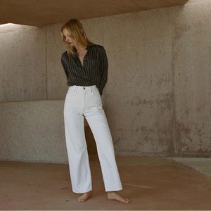 NWT Doen Tatum Jean | Nimbus White | 27